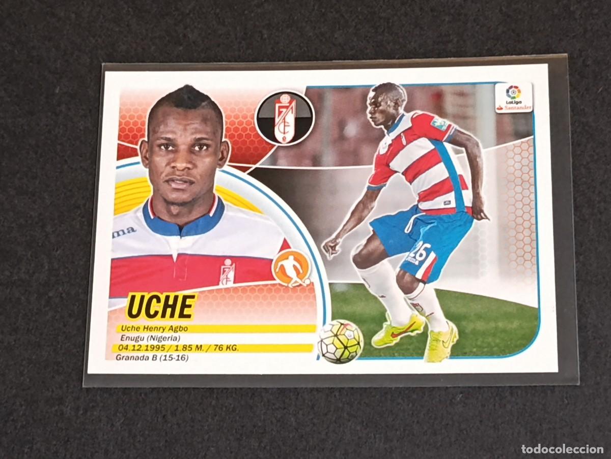 Figurine di Calcio: UCHE N&ordm; 13 B GRANADA CF PANINI COLECCIONES ESTE LA LIGA SANTANDER 2016 2017 16 17 13B LOGO VERSION