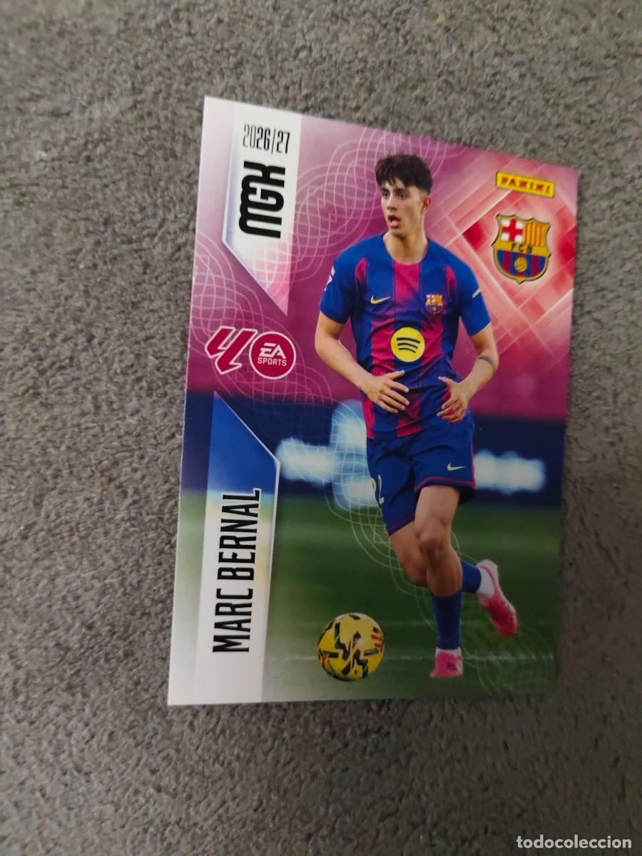 Cromos de f&uacute;tbol: 83 MEGACRACKS MGK 2026 27 MARC BERNAL FC BARCELONA BASE CARD 26 2027 PANINI AAW