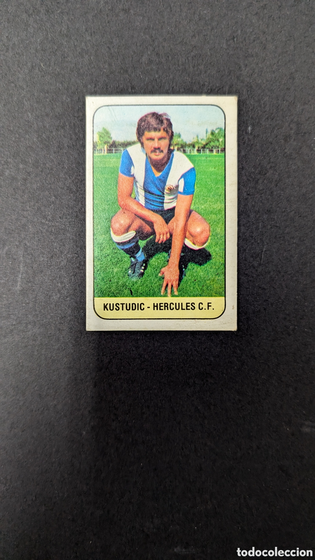 Figurine di Calcio: KUSTUDIC HERCULES FICHAJE 24 LIGA ESTE 1978 1979 78 79 DESPEGADO
