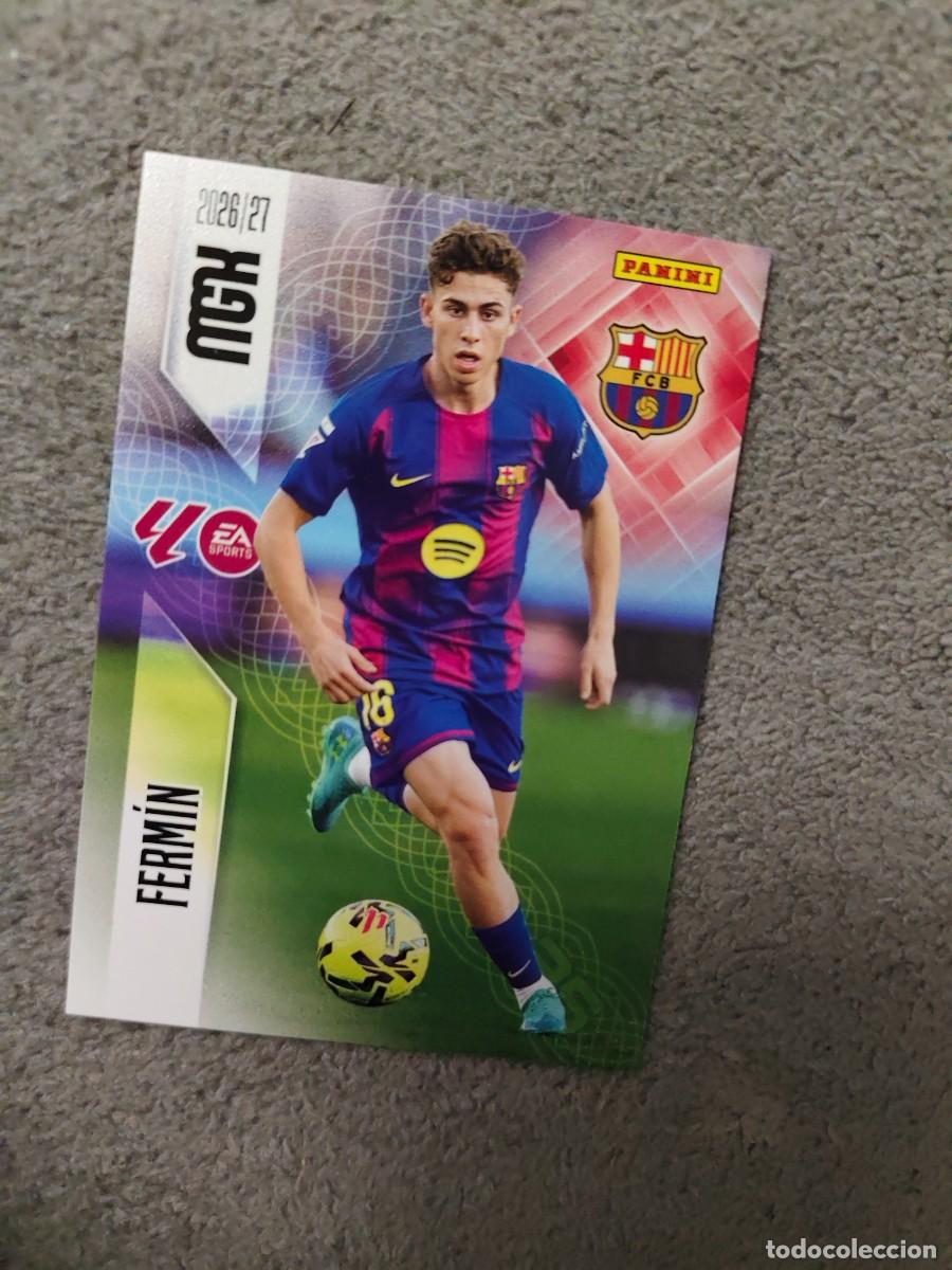 Cromos de f&uacute;tbol: 86 MEGACRACKS MGK 2026 27 FERM&Iacute;N FC BARCELONA BASE CARD 26 2027 PANINI AAW