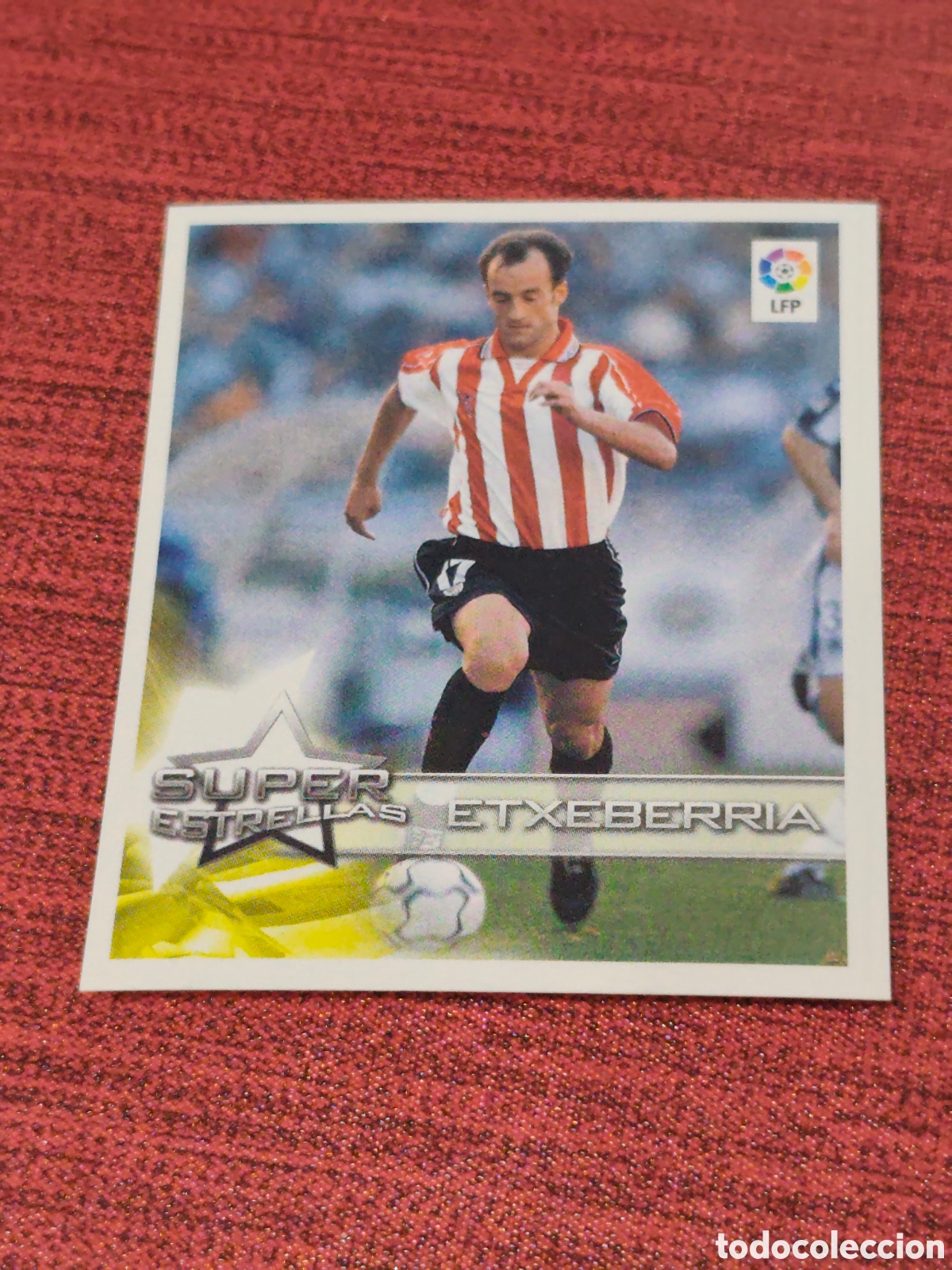 Cromos de f&uacute;tbol: 16 ETXEBERRIA ATHLETIC BILBAO SUPERLIGA DE ESTRELLAS 2002 2003