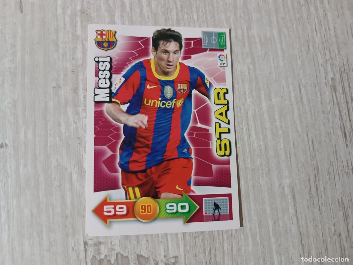 Cromos de f&uacute;tbol: MESSI ADRENALYN 10 11 2010 2011