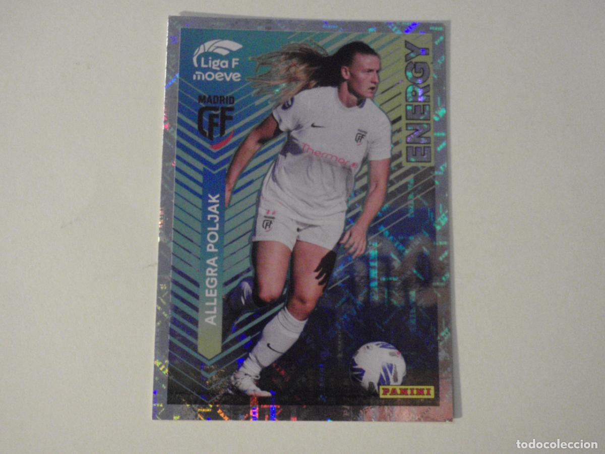 Cromos de f&uacute;tbol: Cromo sticker 331 ALLEGRA POLJAK - ENERGY. LIGA F Moeve femenina 2025 2026. Panini 25 26