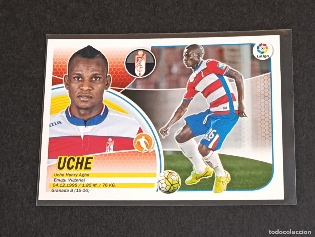 Cromos de f&uacute;tbol: UCHE N&ordm; 13 B GRANADA CF PANINI COLECCIONES ESTE LA LIGA SANTANDER 2016 2017 16 17 13B LOGO ERROR
