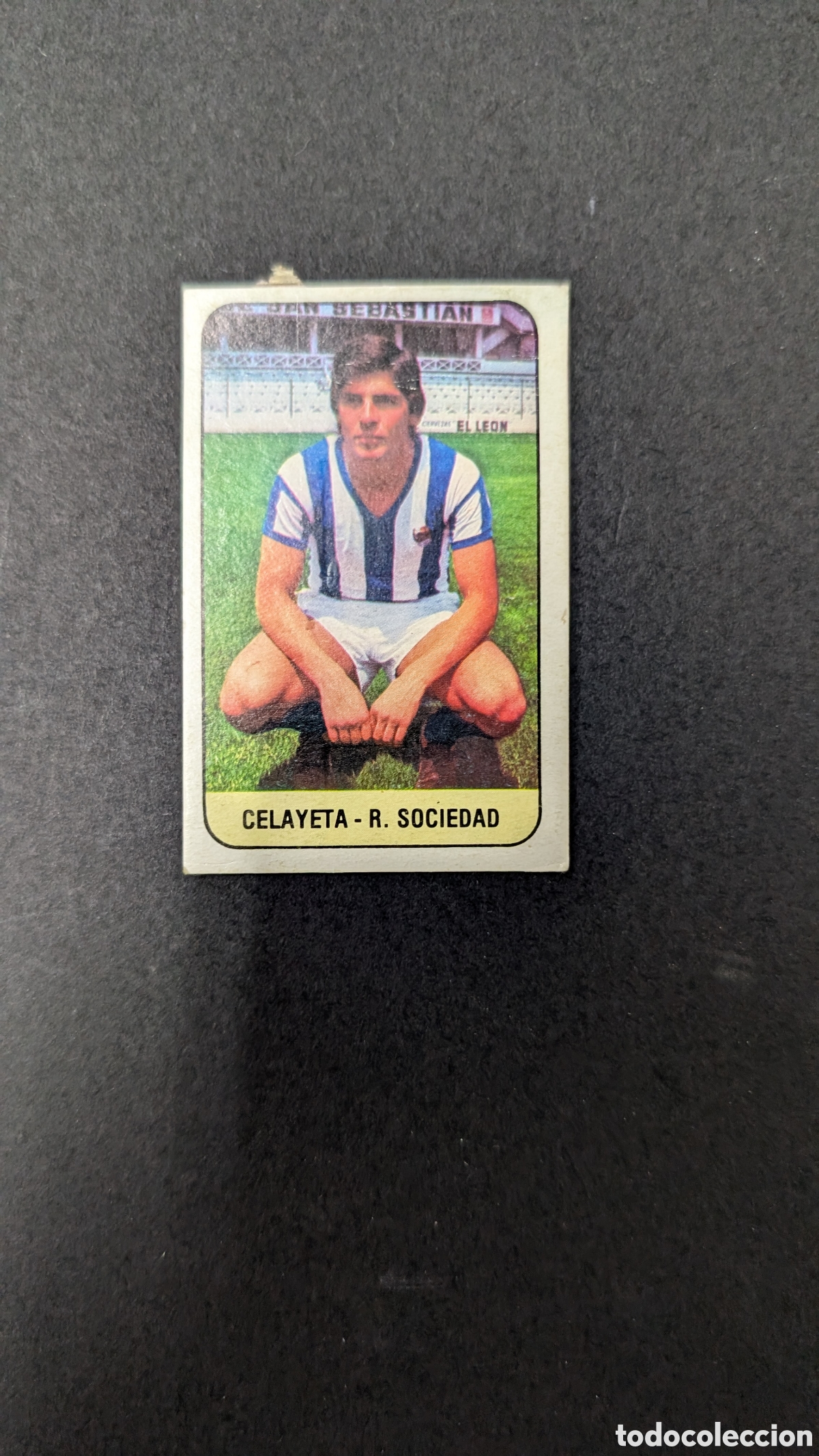 Cromos de f&uacute;tbol: CELAYETA REAL SOCIEDAD FICHAJE 24 LIGA ESTE 1978 1979 78 79 DESPEGADO