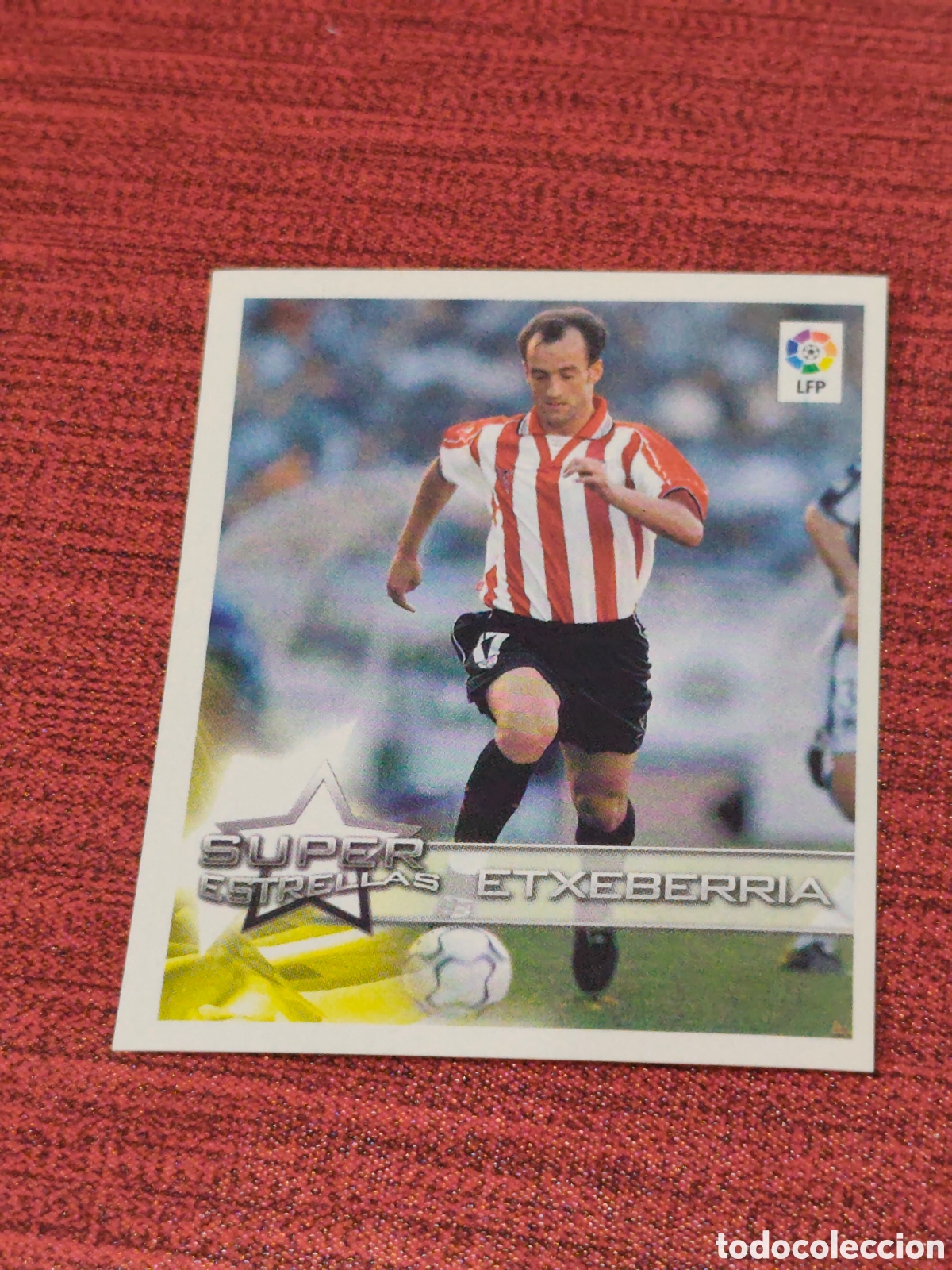 Cromos de f&uacute;tbol: 16 ETXEBERRIA ATHLETIC BILBAO SUPERLIGA DE ESTRELLAS 2002 2003