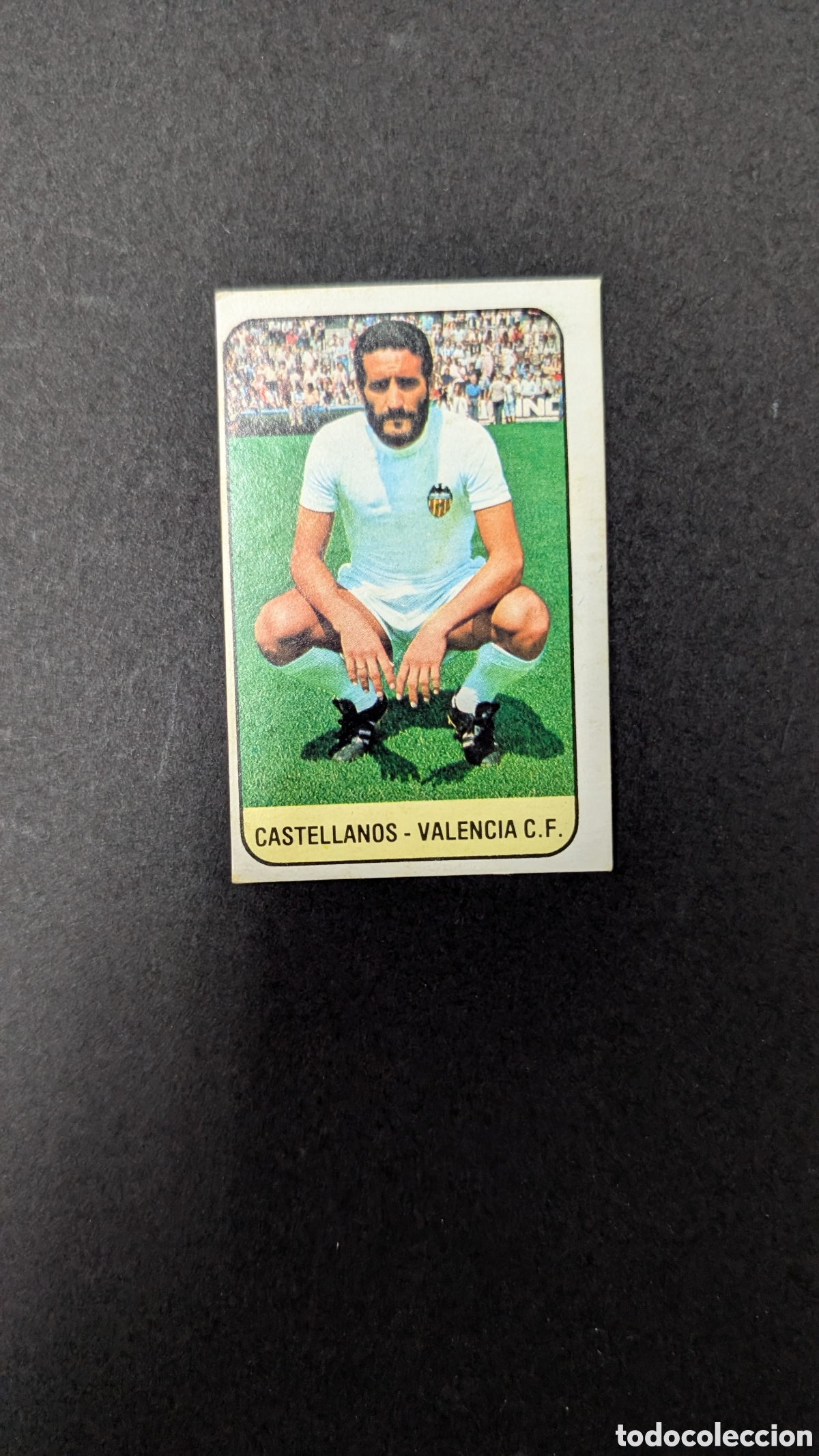 Figurine di Calcio: CASTELLANOS VALENCIA LIGA ESTE 1978 1979 78 79 DESPEGADO