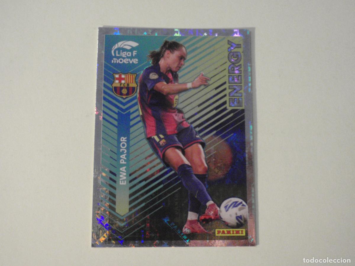 Cromos de Futebol: Cromo sticker 339 EWA PAJOR Barcelona - ENERGY. LIGA F Moeve femenina 2025 2026. Panini 25 26