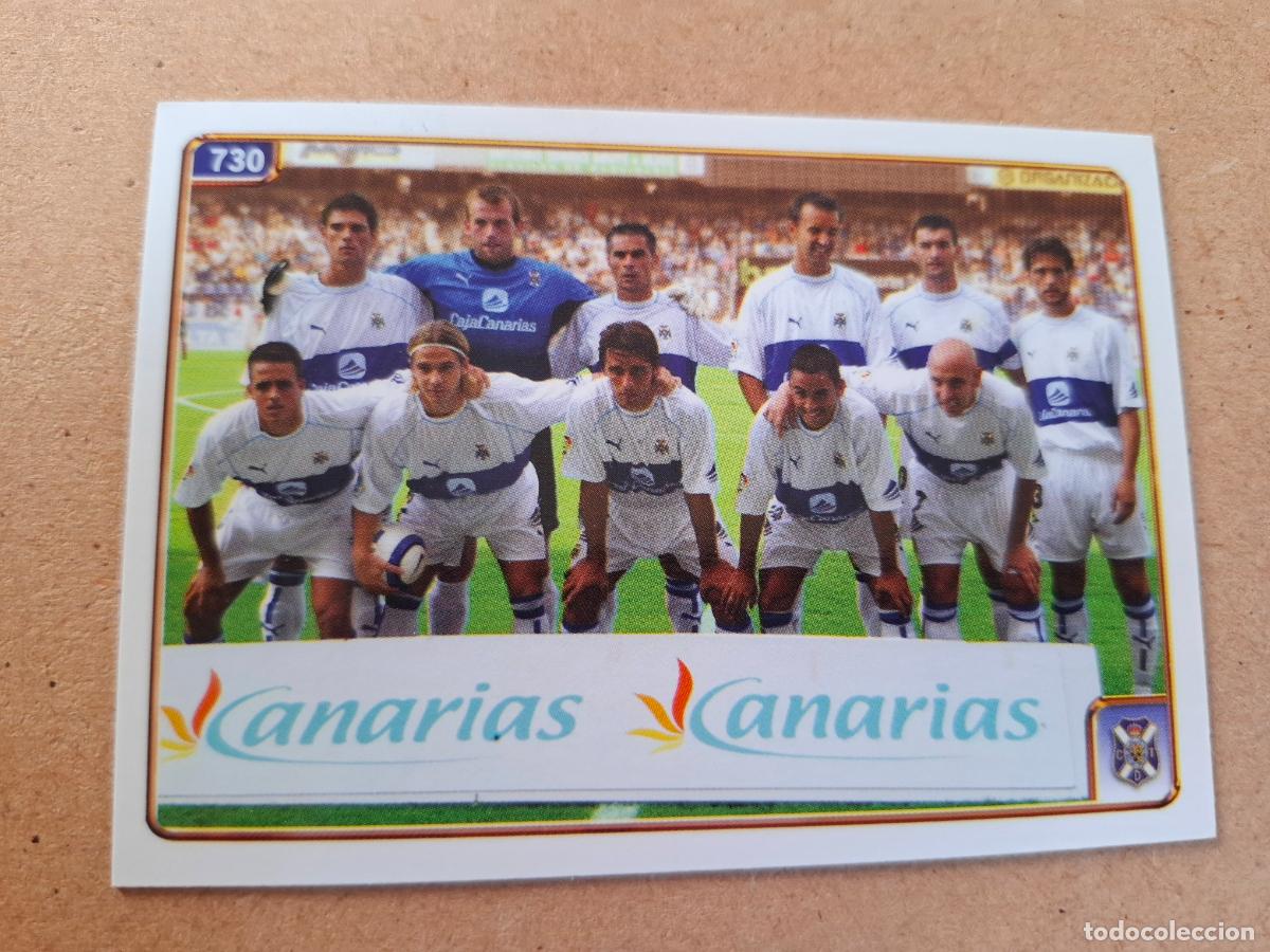 Cromos de f&uacute;tbol: MUNDICROMO 2004 2005 04 05 - 730 &Iacute;NDICE / EQUIPO - C.D. TENERIFE