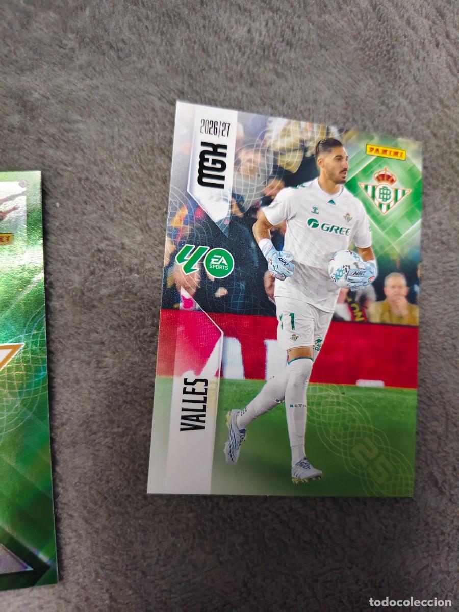 Cromos de f&uacute;tbol: 92 MEGACRACKS MGK 2026 27 VALLES REAL BETIS BASE CARD 26 2027 PANINI AAW