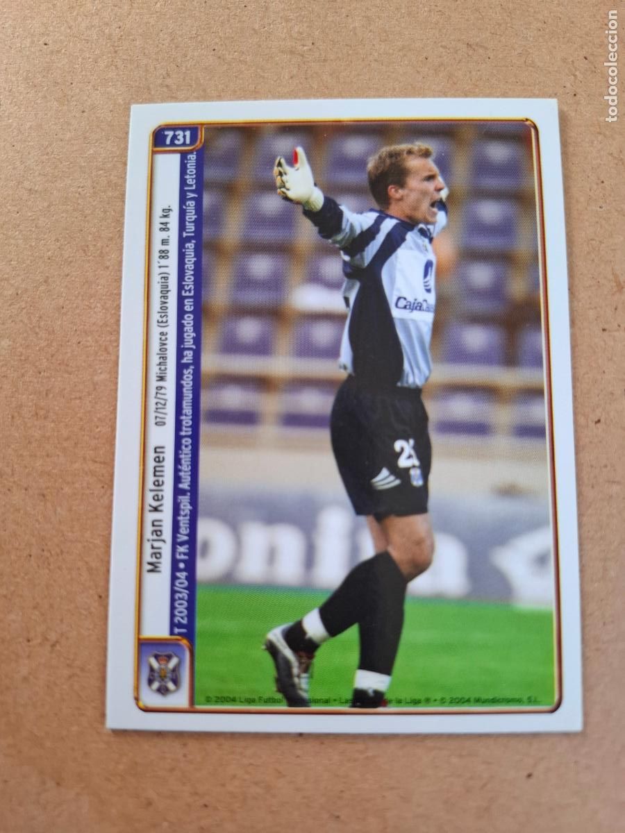 Cromos de f&uacute;tbol: MUNDICROMO 2004 2005 04 05 - 731 KELEMEN / C&Eacute;SAR - C.D. TENERIFE