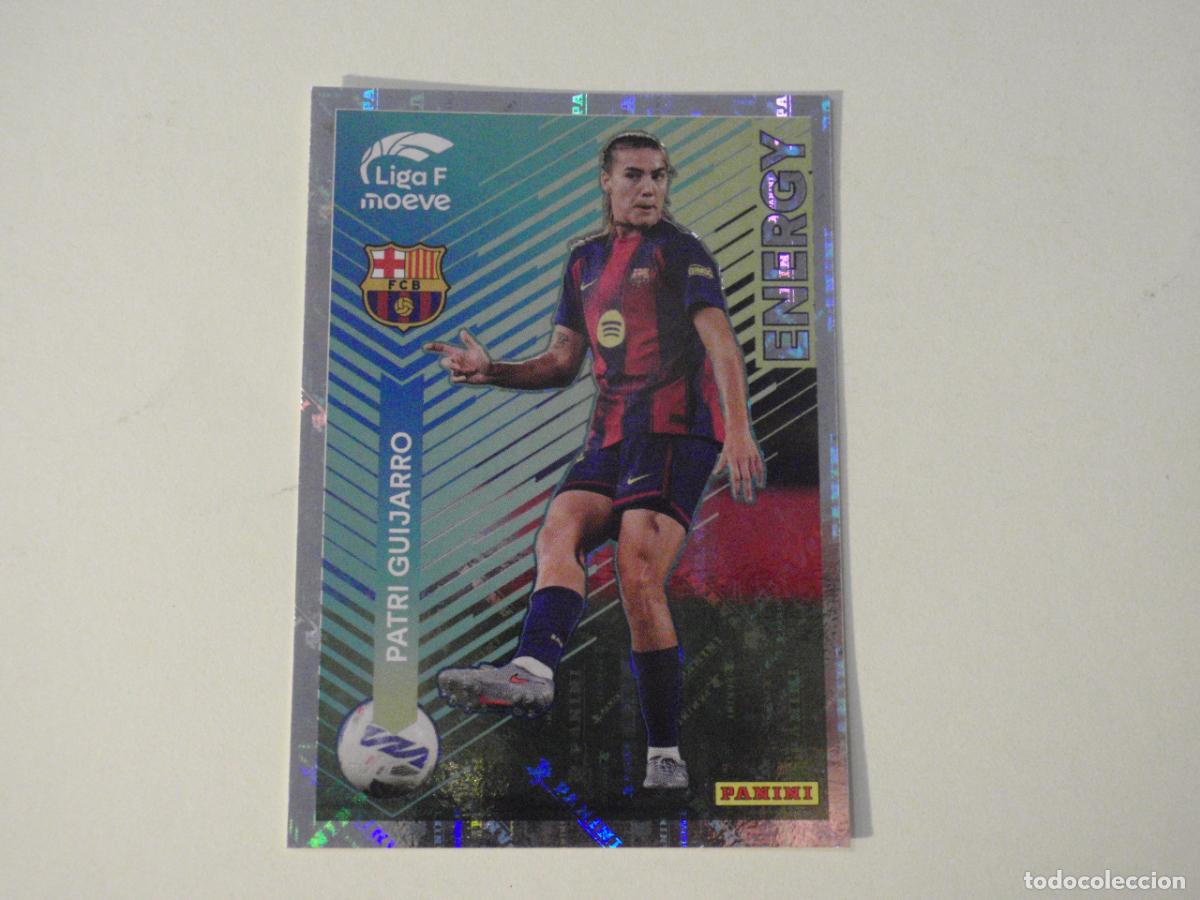 Cromos de f&uacute;tbol: Cromo sticker 351 PATRI GUIJARRO Barcelona - ENERGY. LIGA F Moeve femenina 2025 2026. Panini 25 26