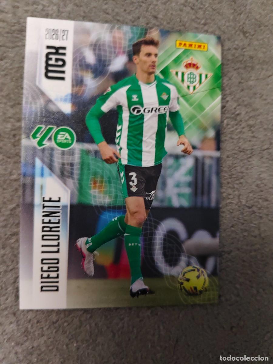 Cromos de f&uacute;tbol: 96 MEGACRACKS MGK 2026 27 DIEGO LLORENTE REAL BETIS BASE CARD 26 2027 PANINI AAW