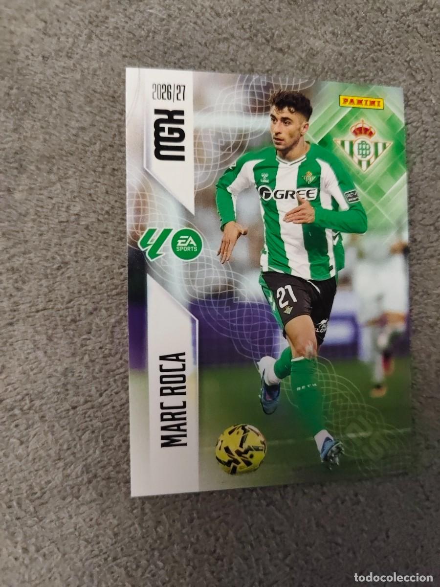 Cromos de f&uacute;tbol: 99 MEGACRACKS MGK 2026 27 MARC ROCA REAL BETIS BASE CARD 26 2027 PANINI AAW
