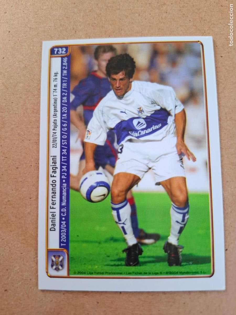 Cromos de f&uacute;tbol: MUNDICROMO 2004 2005 04 05 - 732 FAGIANI / CORONA - C.D. TENERIFE