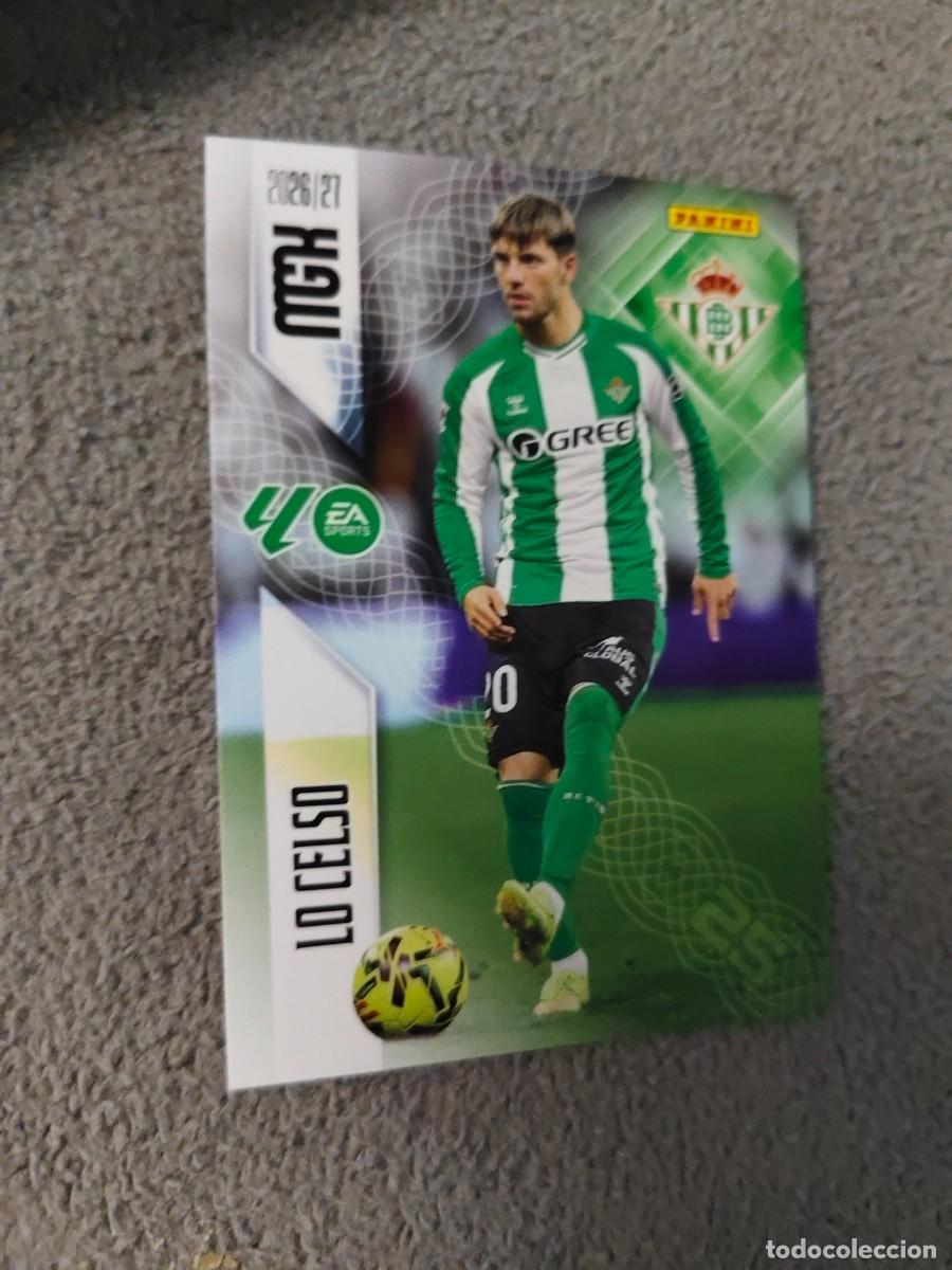 Cromos de Futebol: 103 MEGACRACKS MGK 2026 27 LO CELSO REAL BETIS BASE CARD 26 2027 PANINI AAW