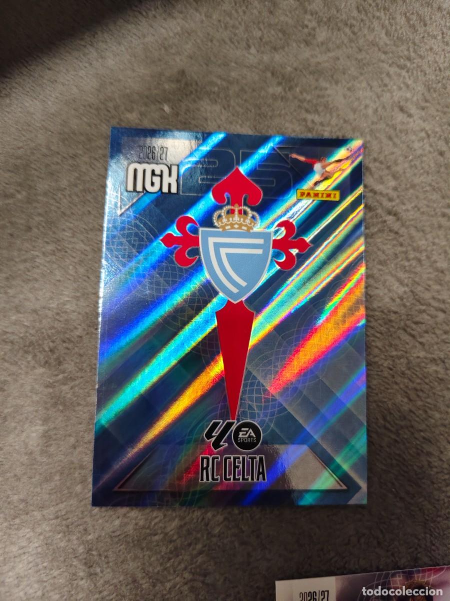 Cromos de Futebol: 109 MEGACRACKS MGK 2026 27 ESCUDO RC CELTA BASE CARD 26 2027 PANINI AAW
