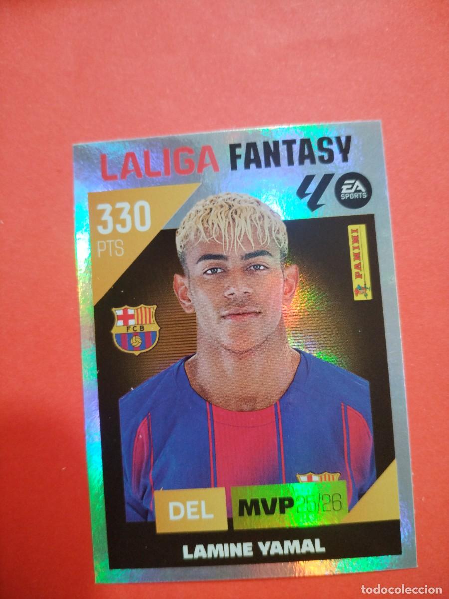 Cromos de f&uacute;tbol: ESTE 2026 2027 LIGA FANTASY N 5 - LAMINE YAMAL