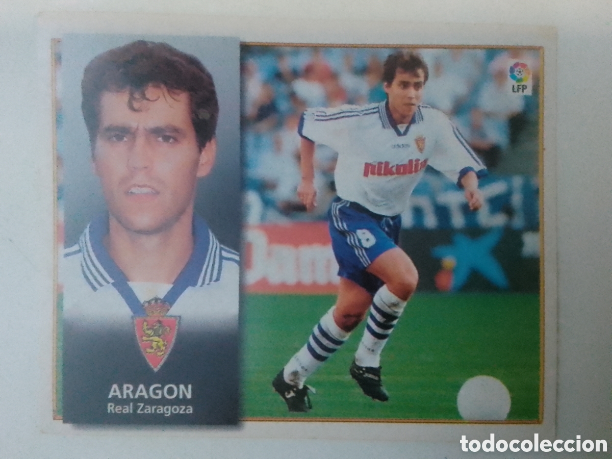 Cromos de f&uacute;tbol: Colecciones Este 98-99 Arag&oacute;n &bull; Zaragoza.