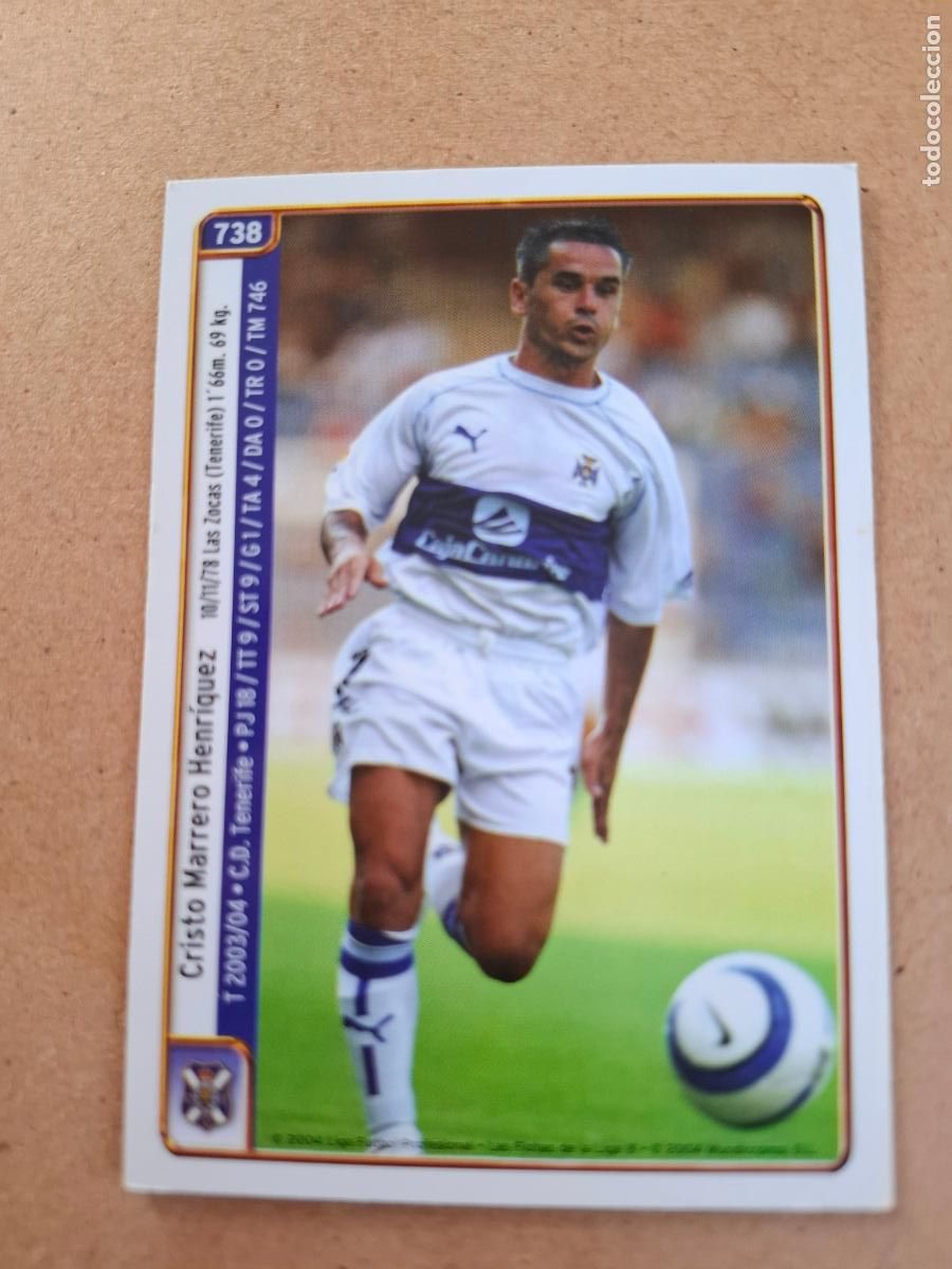 Cromos de f&uacute;tbol: MUNDICROMO 2004 2005 04 05 - 738 CRISTO / BERMUDO - C.D. TENERIFE