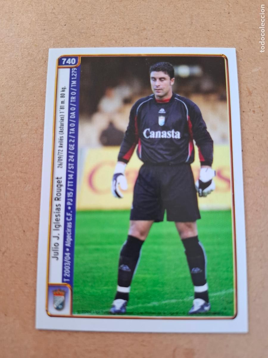 Cromos de f&uacute;tbol: MUNDICROMO 2004 2005 04 05 - 740 JULIO IGLESIAS / BAJIC - XEREZ C.D.