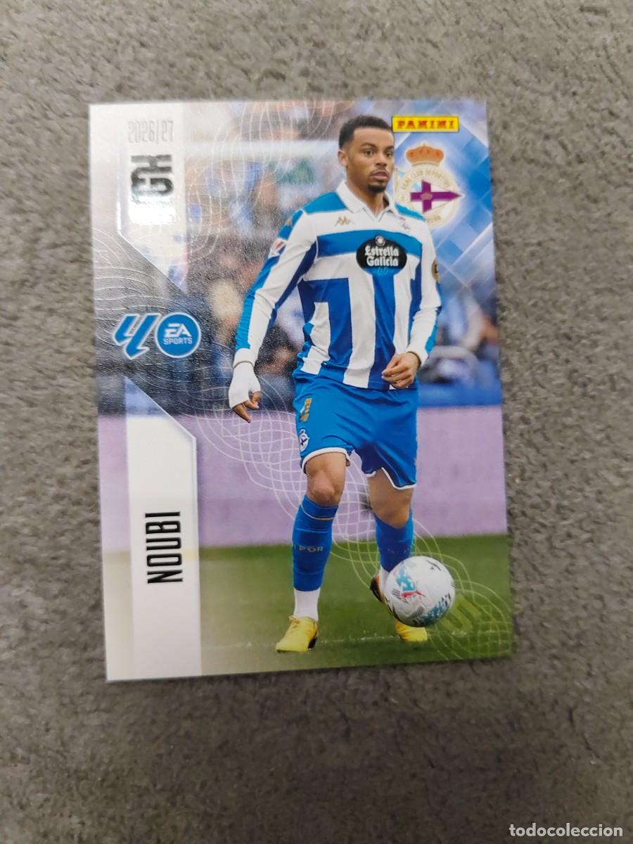 Cromos de f&uacute;tbol: 132 MEGACRACKS MGK 2026 27 NOUBI RC DEPORTIVO DE LA CORU&Ntilde;A BASE CARD 26 2027 PANINI AAW