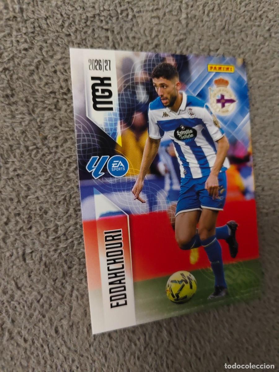 Cromos de f&uacute;tbol: 143 MEGACRACKS MGK 2026 27 EDDAHCHOURI RC DEPORTIVO DE LA CORU&Ntilde;A BASE CARD 26 2027 PANINI AAW