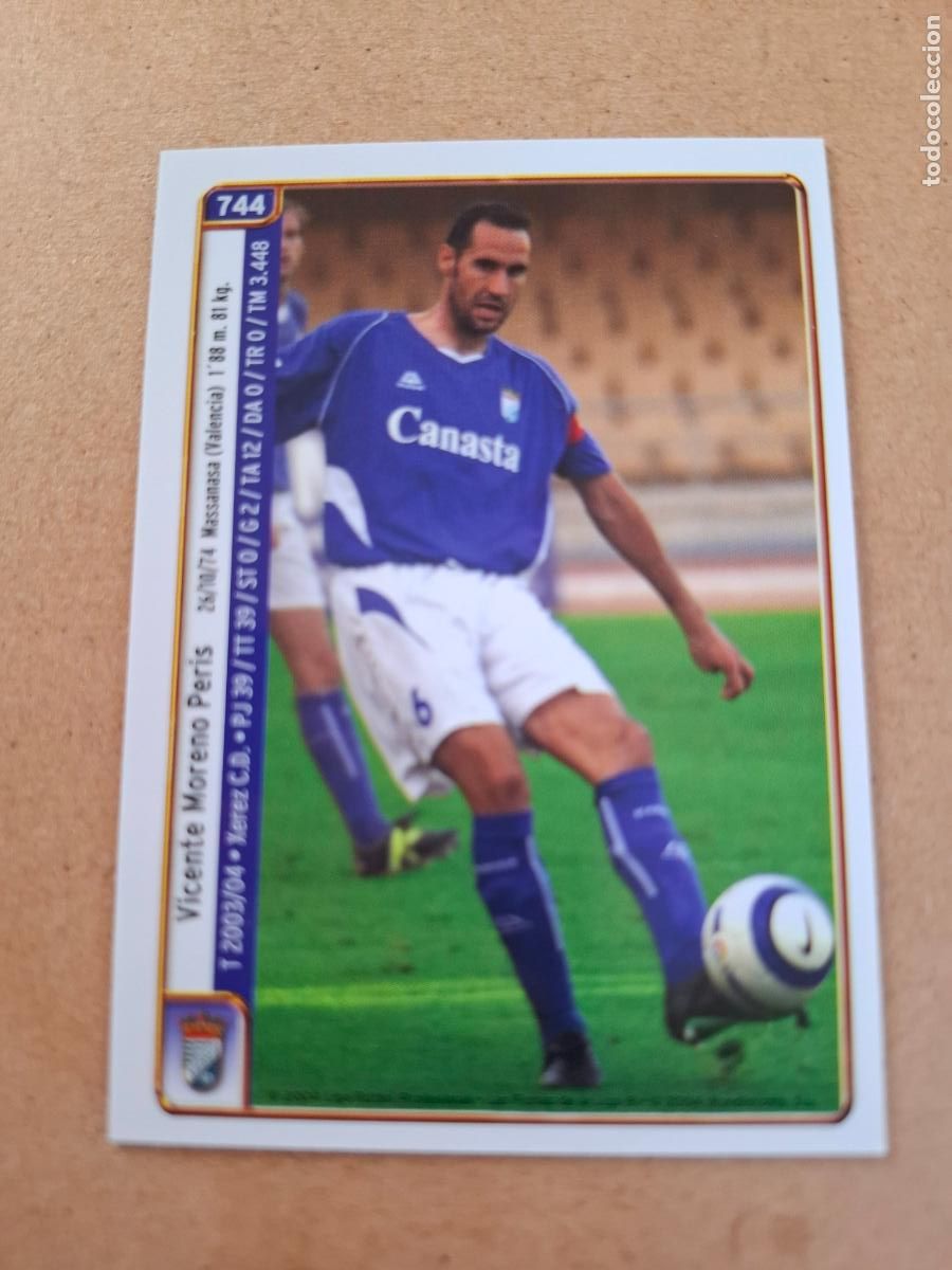 Cromos de f&uacute;tbol: MUNDICROMO 2004 2005 04 05 - 744 MORENO / BASTI - XEREZ C.D.