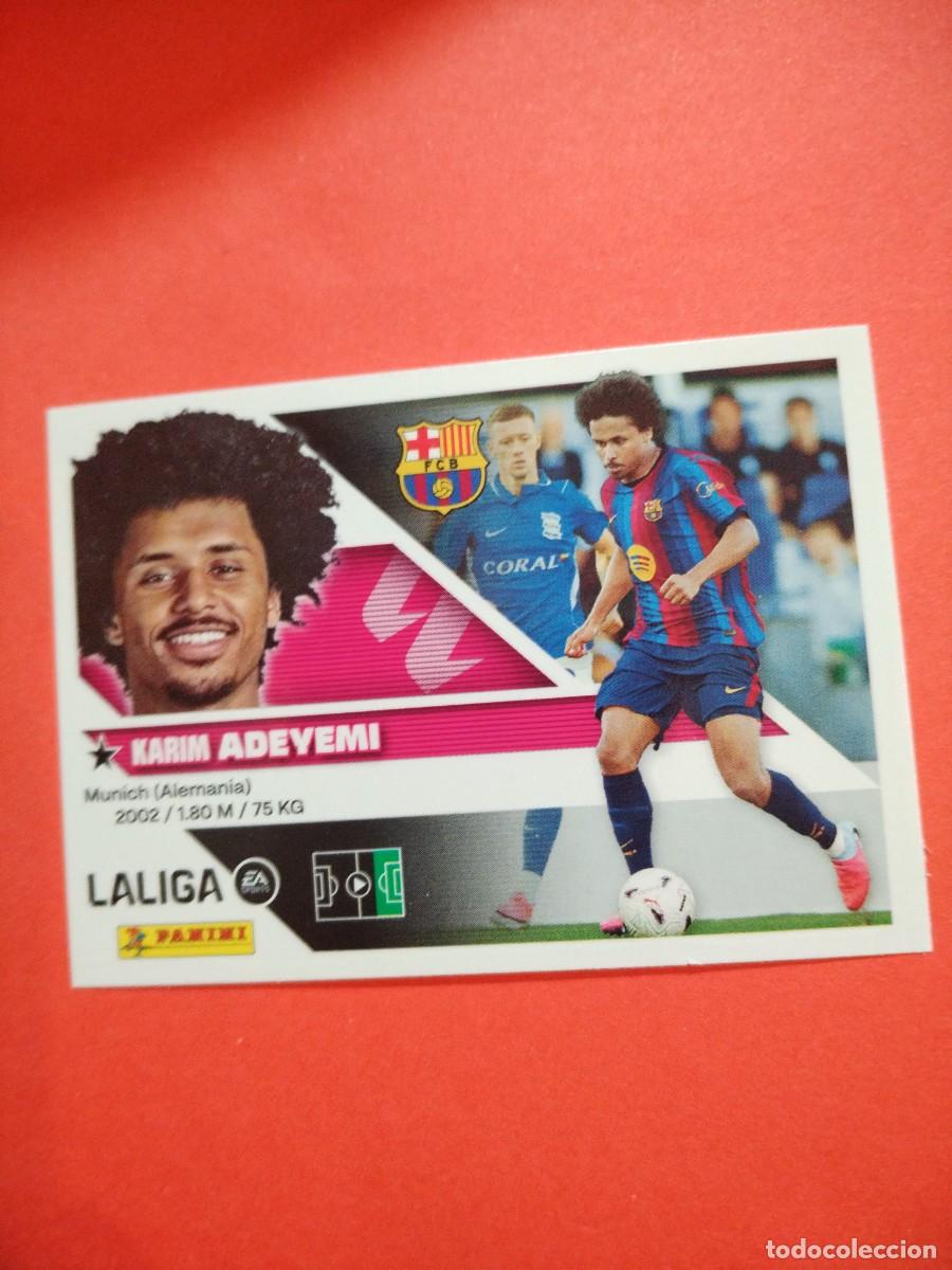 Cromos de f&uacute;tbol: ESTE 2026 2027 FICHAJE N 19 ADEMEYI