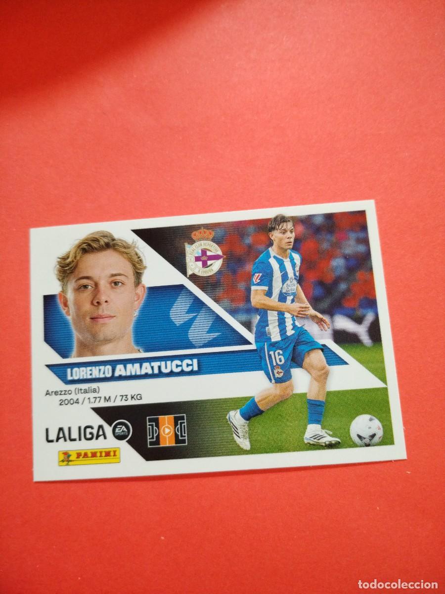 Cartes &agrave; collectionner de Football: ESTE 2026 2027 FICHAJE N 22 AMATUCCI DEL DEPORTIVO