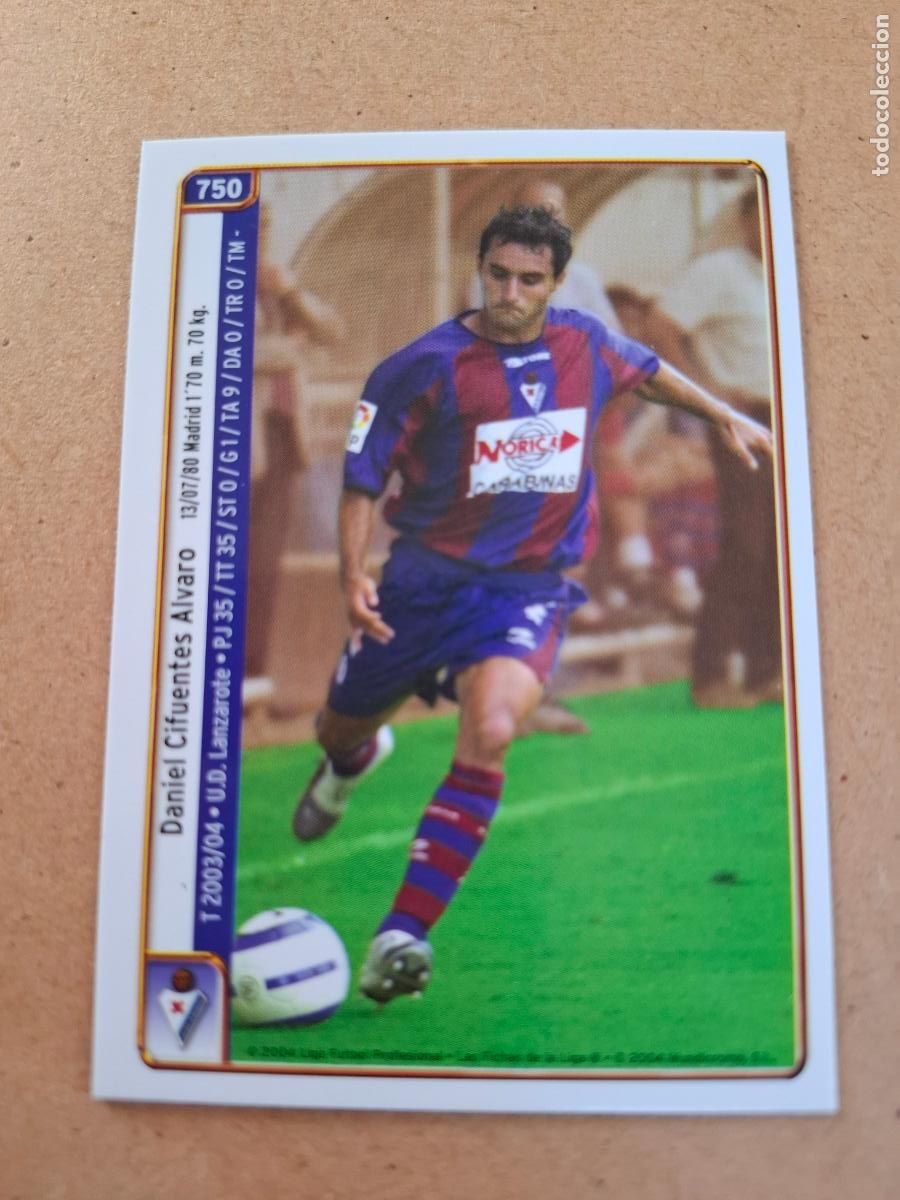 Cartes &agrave; collectionner de Football: MUNDICROMO 2004 2005 04 05 - 750 CIFUENTES / FAGOAGA - S.D. EIBAR