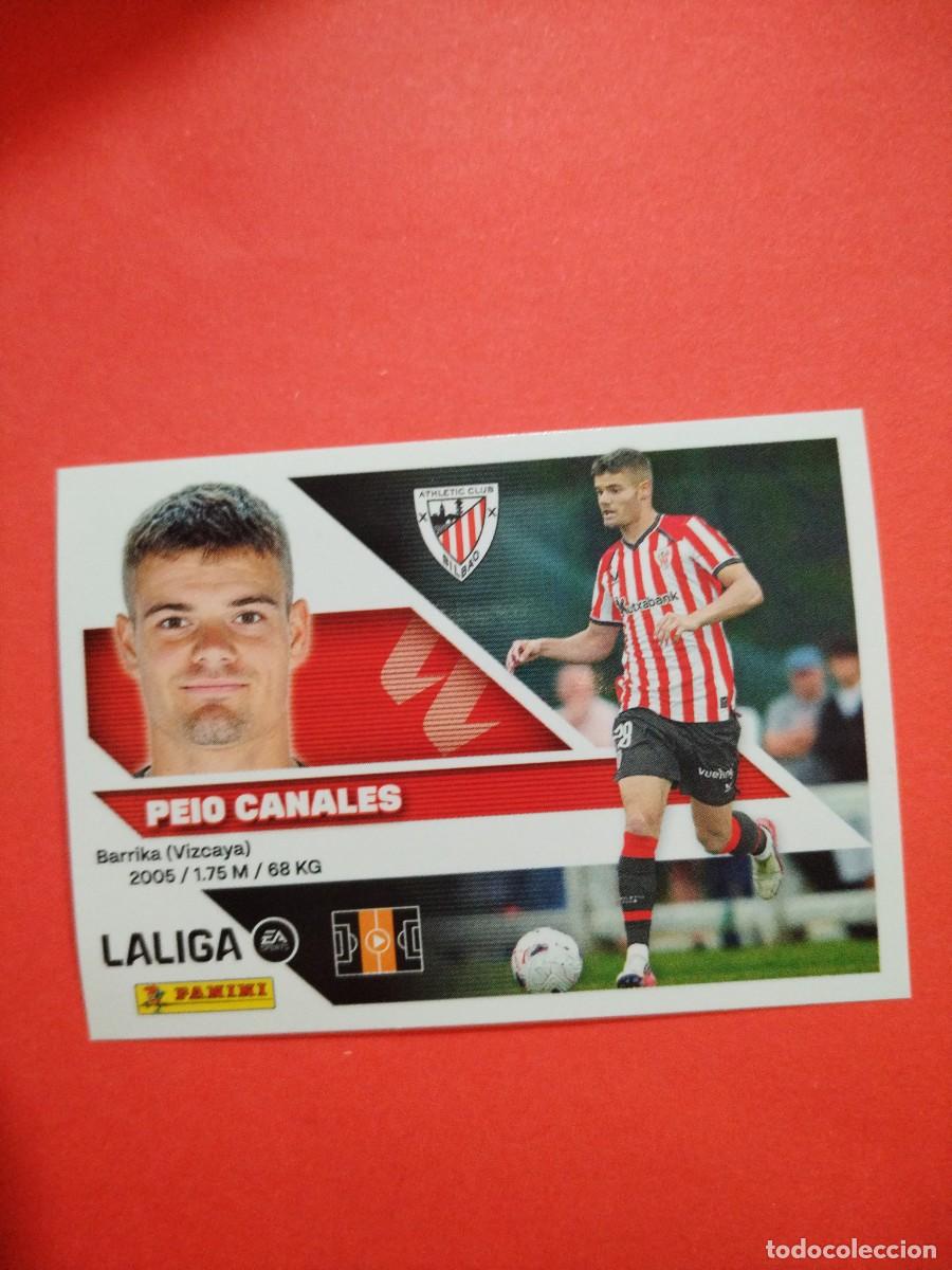 Cromos de f&uacute;tbol: ESTE 2026 2027 FICHAJE N 35 PEIO CANALES DEL BILBAO