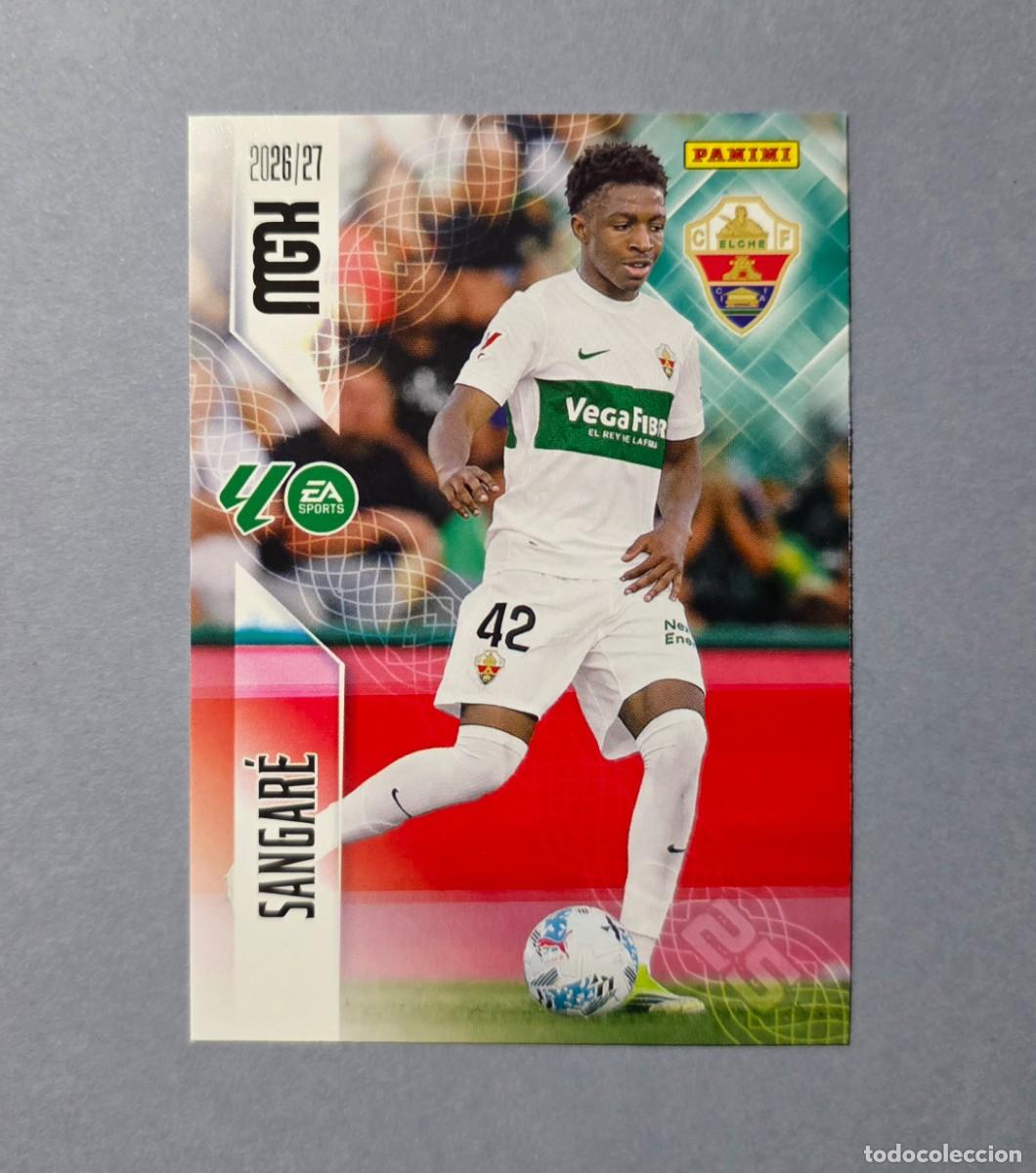 Cromos de f&uacute;tbol: 148 SANGAR&Eacute; - ELCHE - MEGACRACKS 2026-27 - MGK 26/27 (NUEVO)