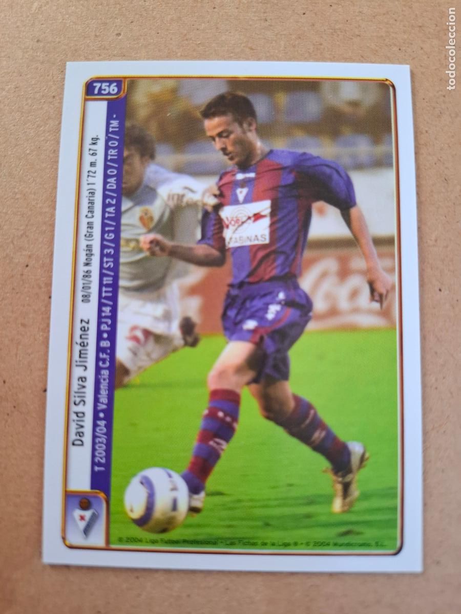 Cromos de f&uacute;tbol: MUNDICROMO 2004 2005 04 05 - 756 DAVID SILVA ( ROOKIE ) / ARREGI - S.D. EIBAR