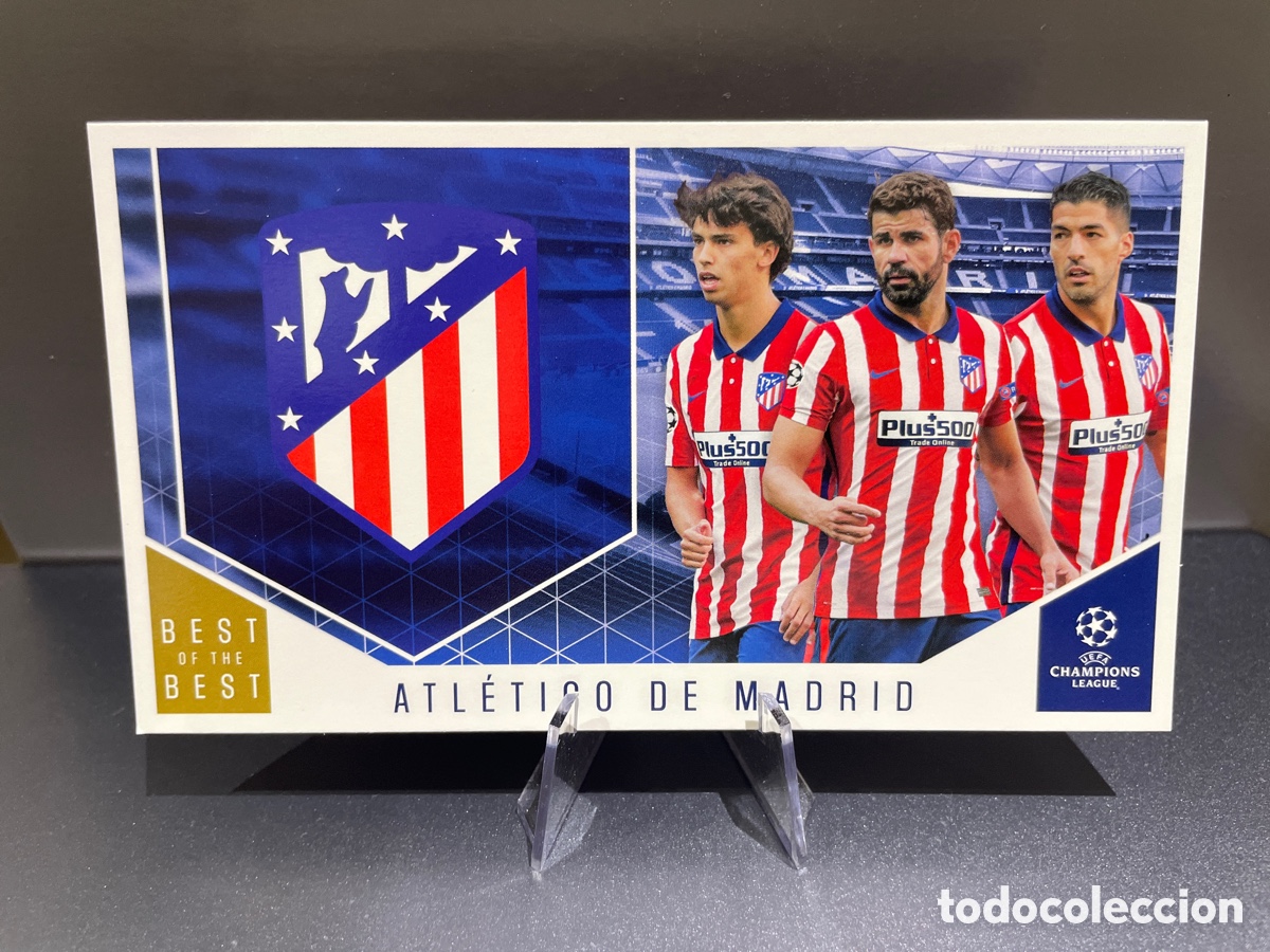 Football Stickers: Atletico de Madrid 103 Joao Felix Diego Costa Luis Suarez Best of the Best 2020-21 Topps