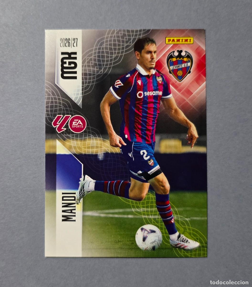 Cromos de f&uacute;tbol: 205 MANDI - LEVANTE - MEGACRACKS 2026-27 - MGK 26/27 (NUEVO)