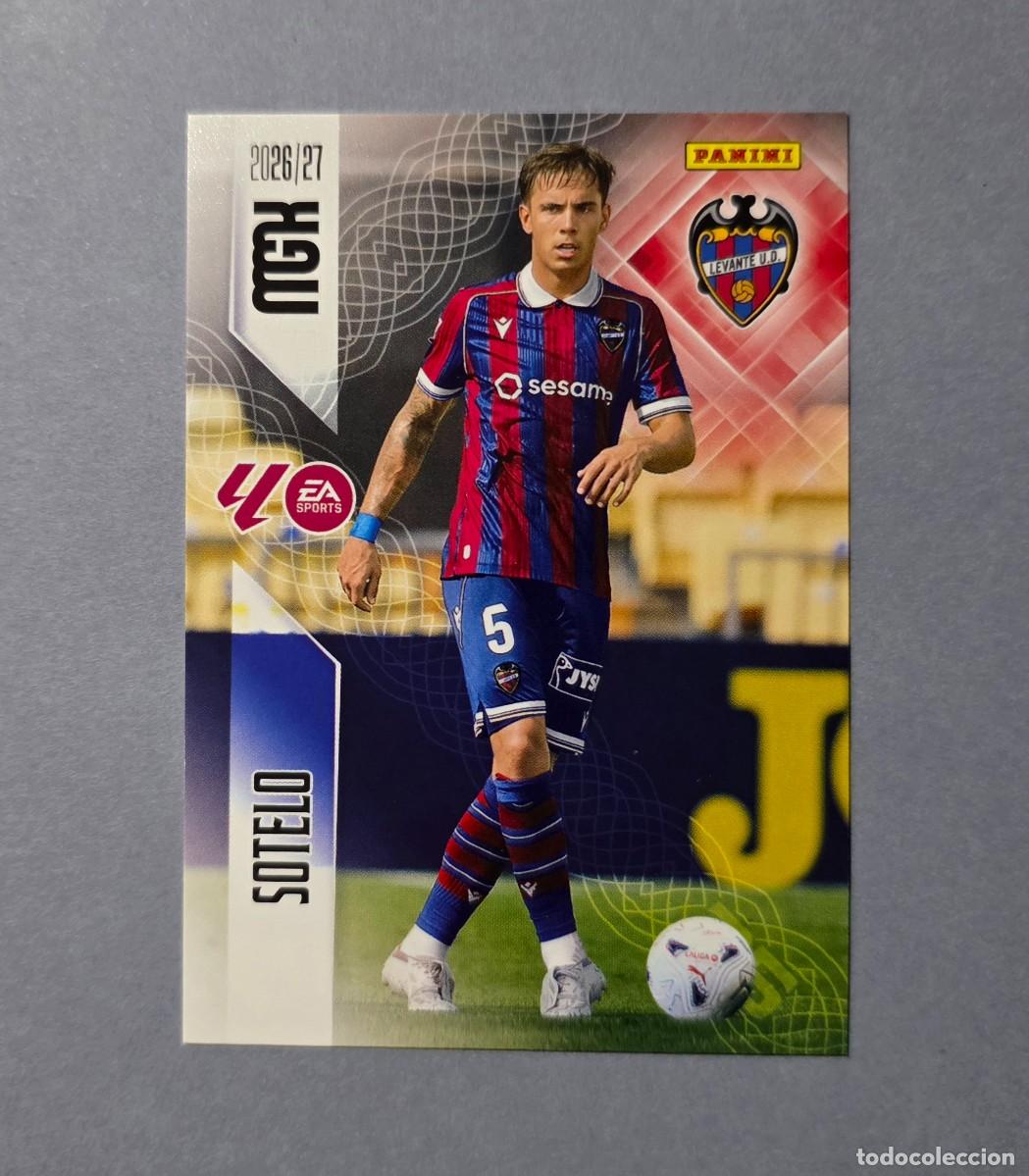 Cromos de f&uacute;tbol: 209 SOTELO - LEVANTE - MEGACRACKS 2026-27 - MGK 26/27 (NUEVO)
