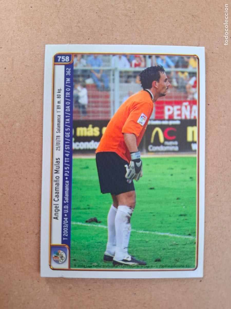Fu&szlig;ball-Sticker: MUNDICROMO 2004 2005 04 05 - 758 TOM / AURELIO - U.D. SALAMANCA