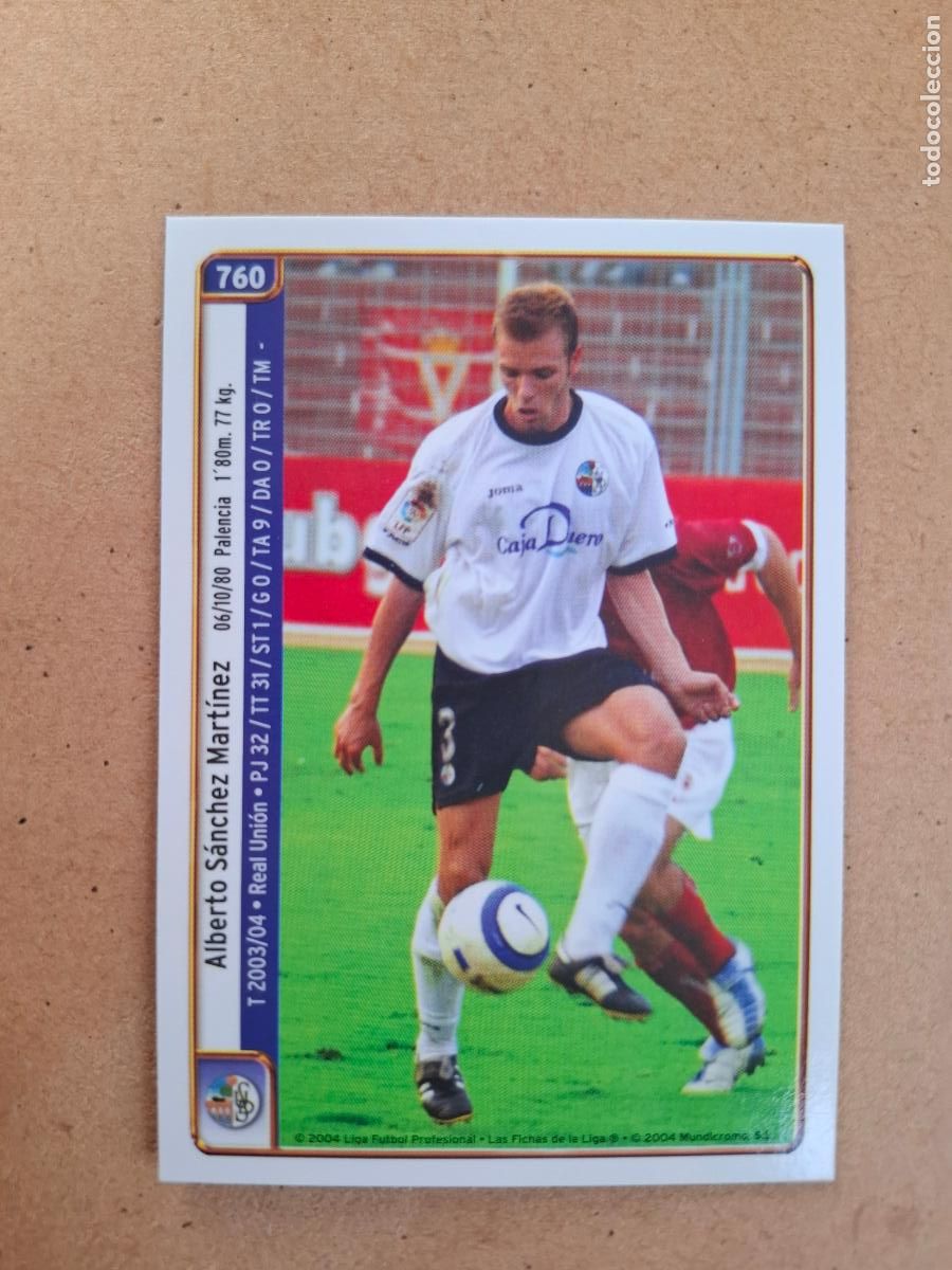 Cromos de f&uacute;tbol: MUNDICROMO 2004 2005 04 05 - 760 CHUPRI / GA&Ntilde;AN - U.D. SALAMANCA
