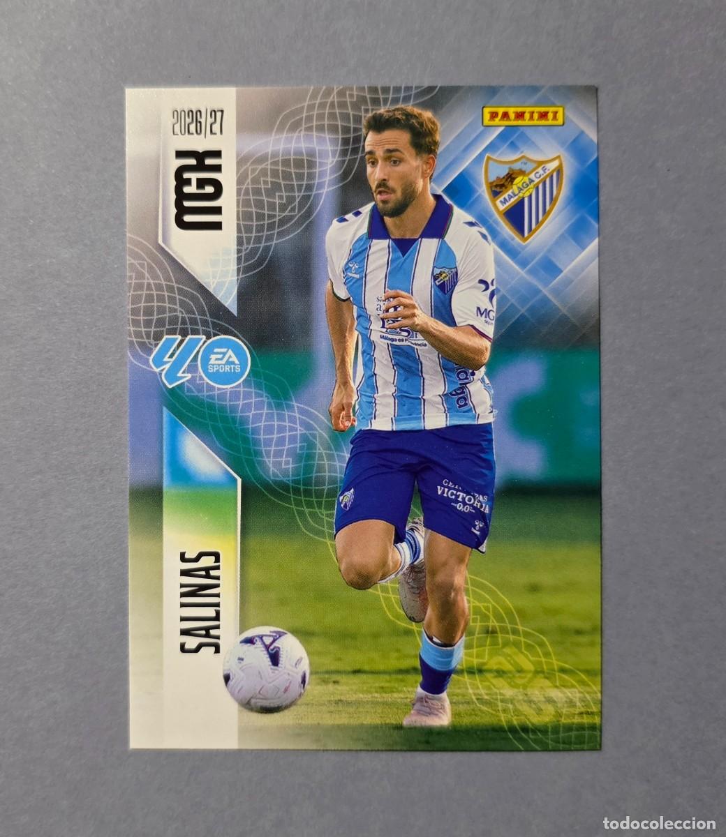 Cromos de f&uacute;tbol: 243 SALINAS - M&Aacute;LAGA - MEGACRACKS 2026-27 - MGK 26/27 (NUEVO)