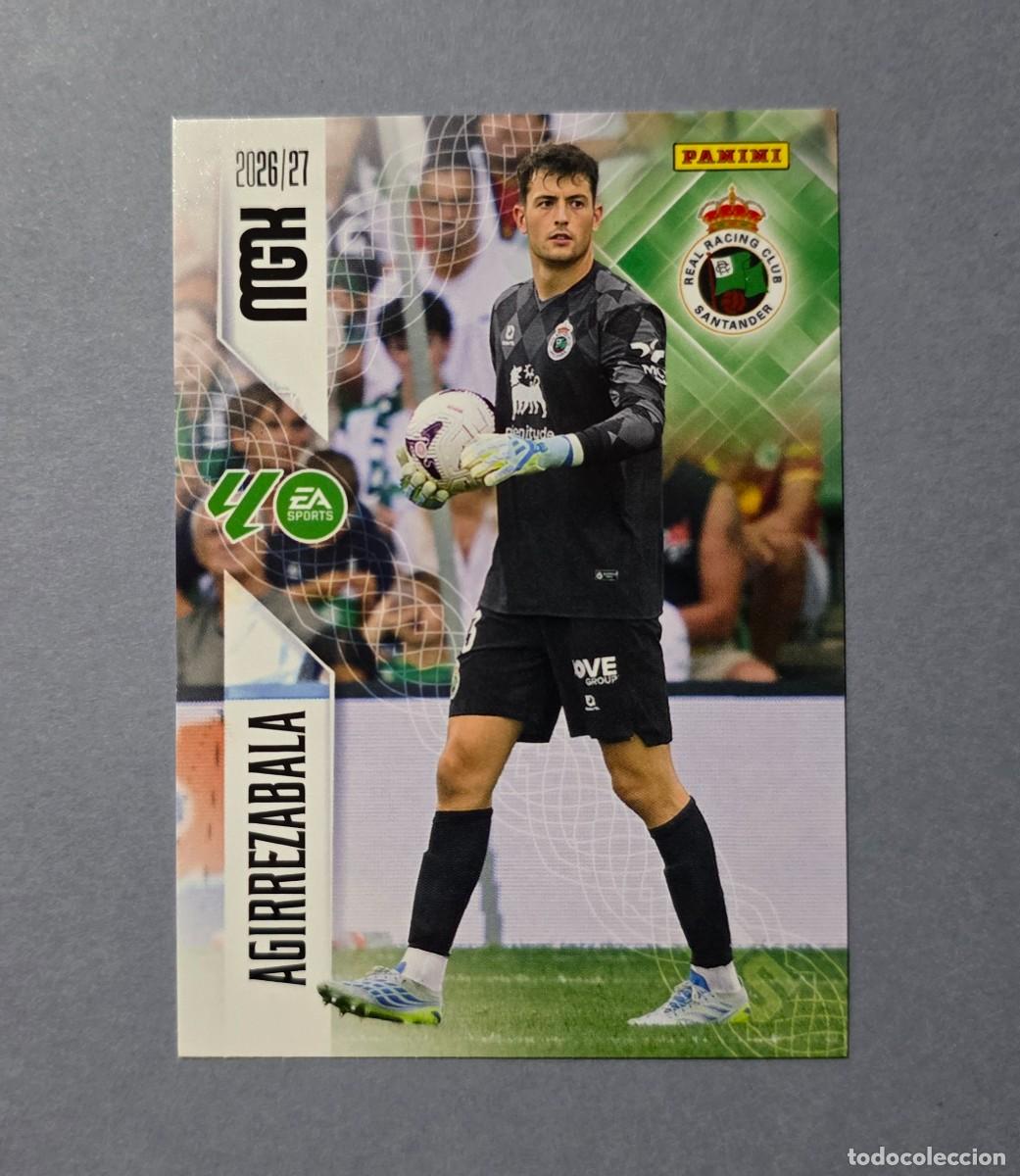 Cromos de f&uacute;tbol: 272 AGIRREZABALA - RACING SANTANDER - MEGACRACKS 2026-27 - MGK 26/27 (NUEVO)