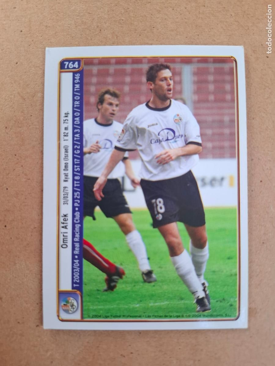 Cromos de f&uacute;tbol: MUNDICROMO 2004 2005 04 05 - 764 AFEK / ZE T&Oacute; - U.D. SALAMANCA