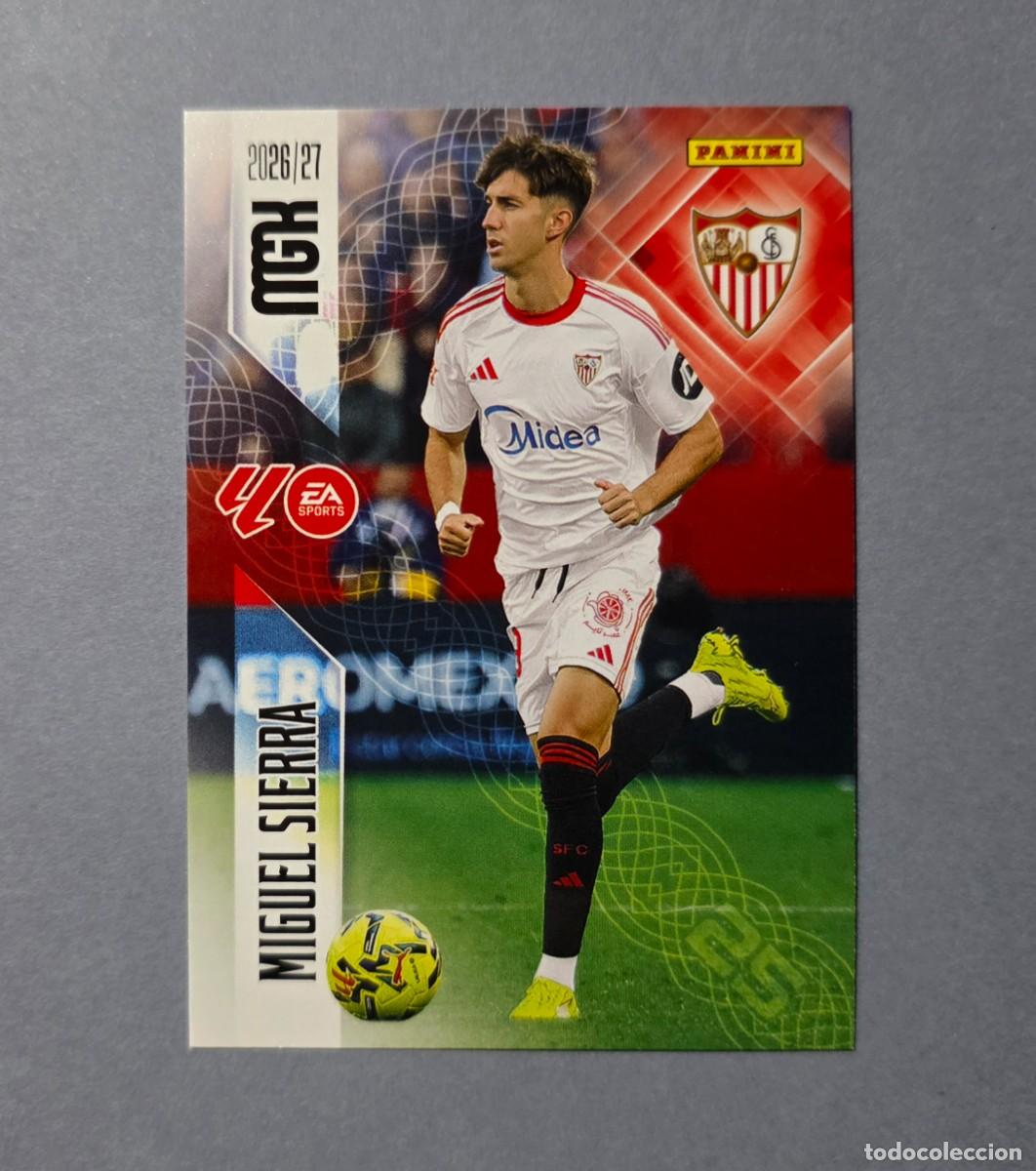 Cromos de f&uacute;tbol: 338 MIGUEL SIERRA - SEVILLA - MEGACRACKS 2026-27 - MGK 26/27 (NUEVO)