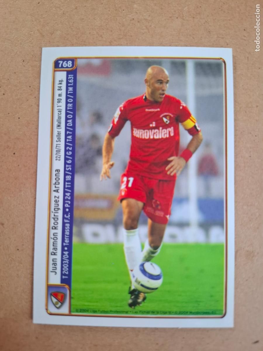 Cromos de f&uacute;tbol: MUNDICROMO 2004 2005 04 05 - 768 RODR&Iacute;GUEZ / H&Eacute;CTOR - TERRASSA F.C.