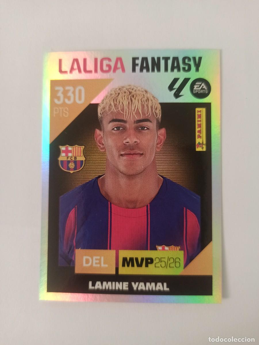 Cromos de f&uacute;tbol: Lamine Yamal 5 - Barcelona - LA LIGA FANTASY - LIGA ESTE 2026 2027 - 26 27 - PANINI