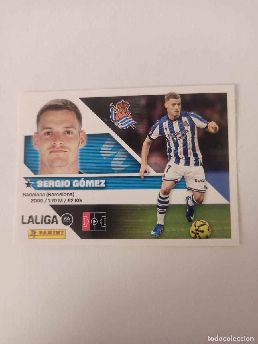 Fu&szlig;ball-Sticker: Sergio Gomez 8 - R. Sociedad - LIGA ESTE 2026 2027 - 26 27 - PANINI