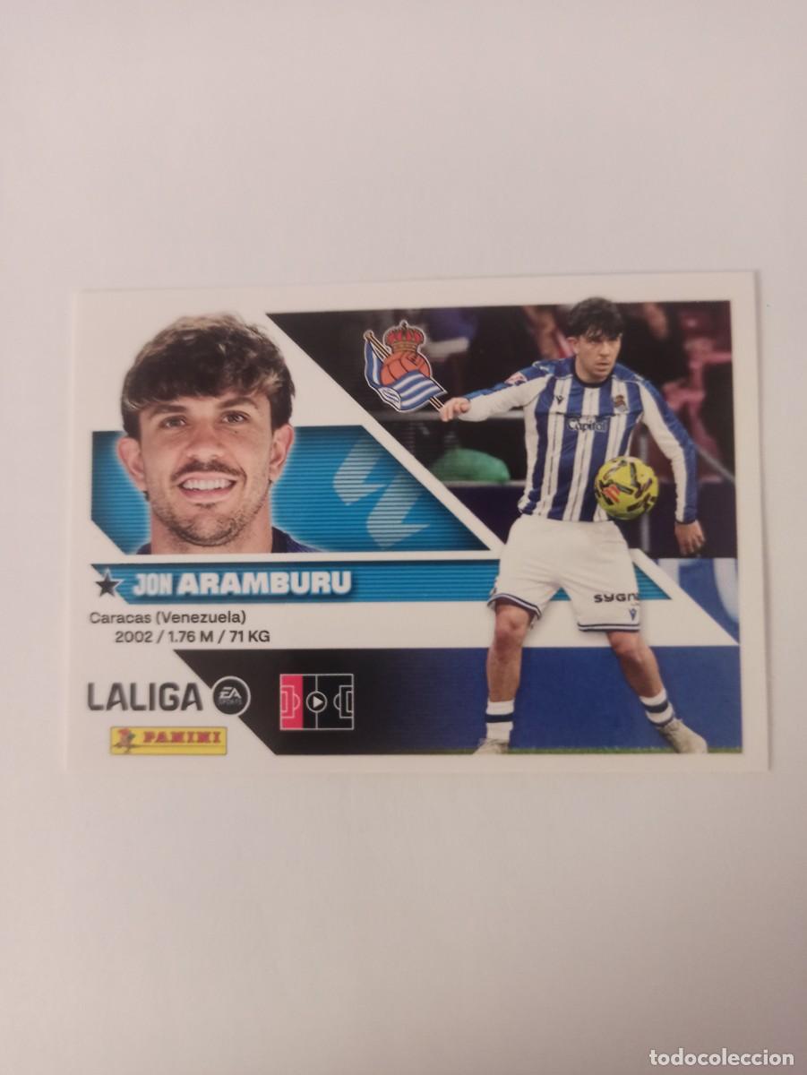 Fu&szlig;ball-Sticker: Aramburu 5 - R. Sociedad - LIGA ESTE 2026 2027 - 26 27 - PANINI