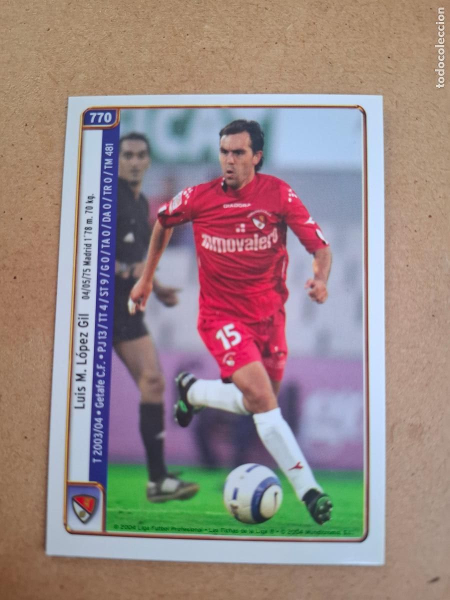 Football Stickers: MUNDICROMO 2004 2005 04 05 - 770 L. L&Oacute;PEZ / VANZINI - TERRASSA F.C.