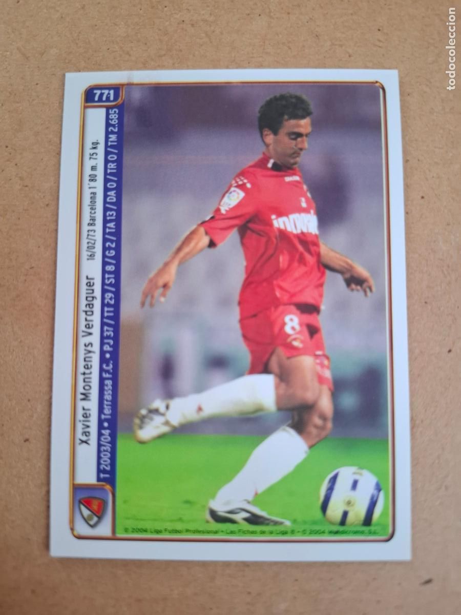 Cromos de f&uacute;tbol: MUNDICROMO 2004 2005 04 05 - 771 MONTY / JUANELE - TERRASSA F.C.