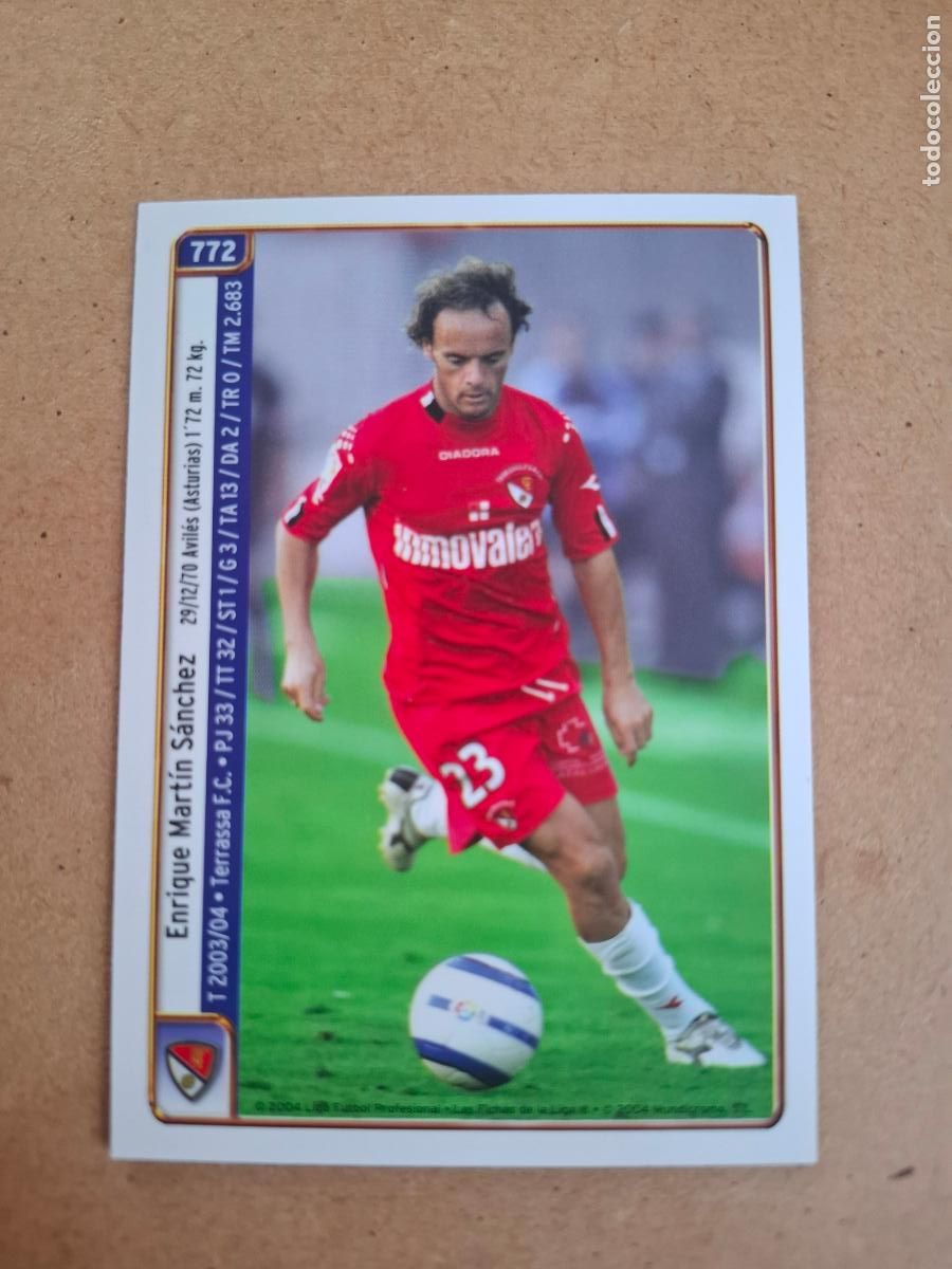 Cromos de f&uacute;tbol: MUNDICROMO 2004 2005 04 05 - 772 Q. MARTIN / J. CARLOS - TERRASSA F.C.